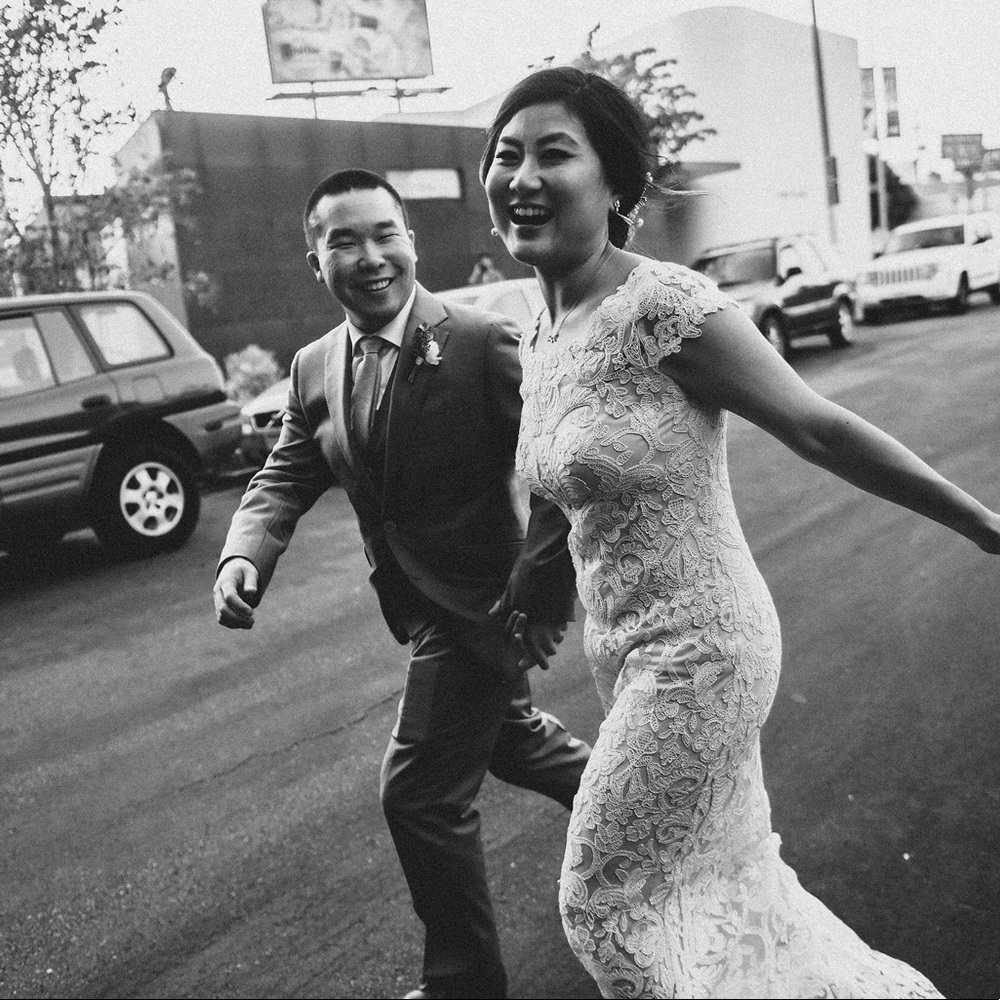 Tadashi Shoji August gown bhldn